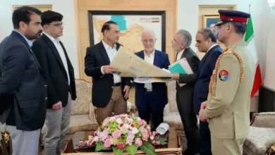 Field Marshal Asim Munir and Iranian officials during Pakistan Iran meetings