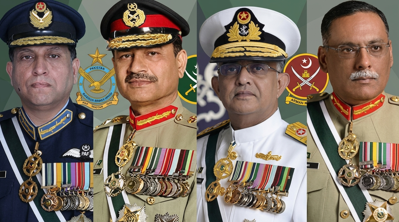 Pakistan Armed Forces mark the country’s 79th Independence Day