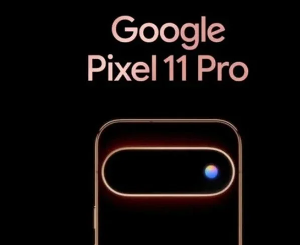 Google Pixel 11 Pro XL hands-on leaked images showing its matte black design and camera bar