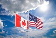 Donald Trump and Mark Carney during U.S.-Canada trade negotiations