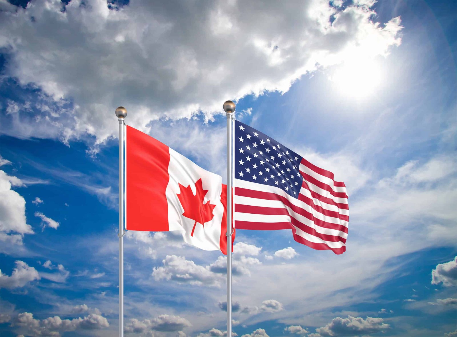 Donald Trump and Mark Carney during U.S.-Canada trade negotiations