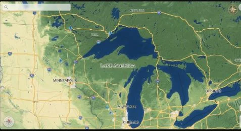 Lake Ontario name change appears as Lake America on Canadian government websites
