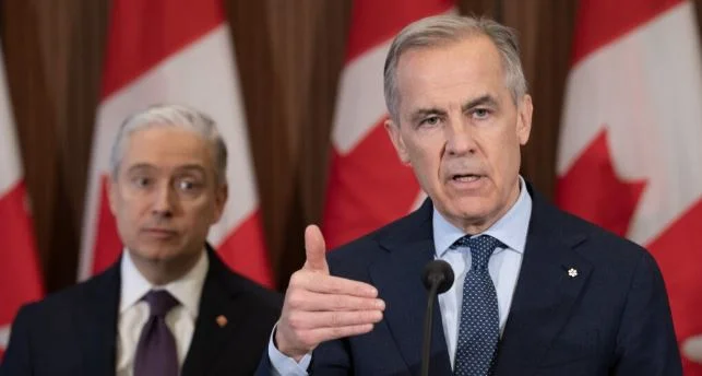 Mark Carney responds to Trump over Lake Ontario name change
