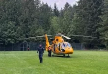 Female climber rescued by helicopter after being stung by more than 100 wasps near Vancouver