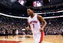 Toronto Raptors legend Kyle Lowry No. 7 jersey