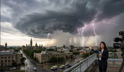 Ottawa tornado warning downgraded to severe thunderstorm warning