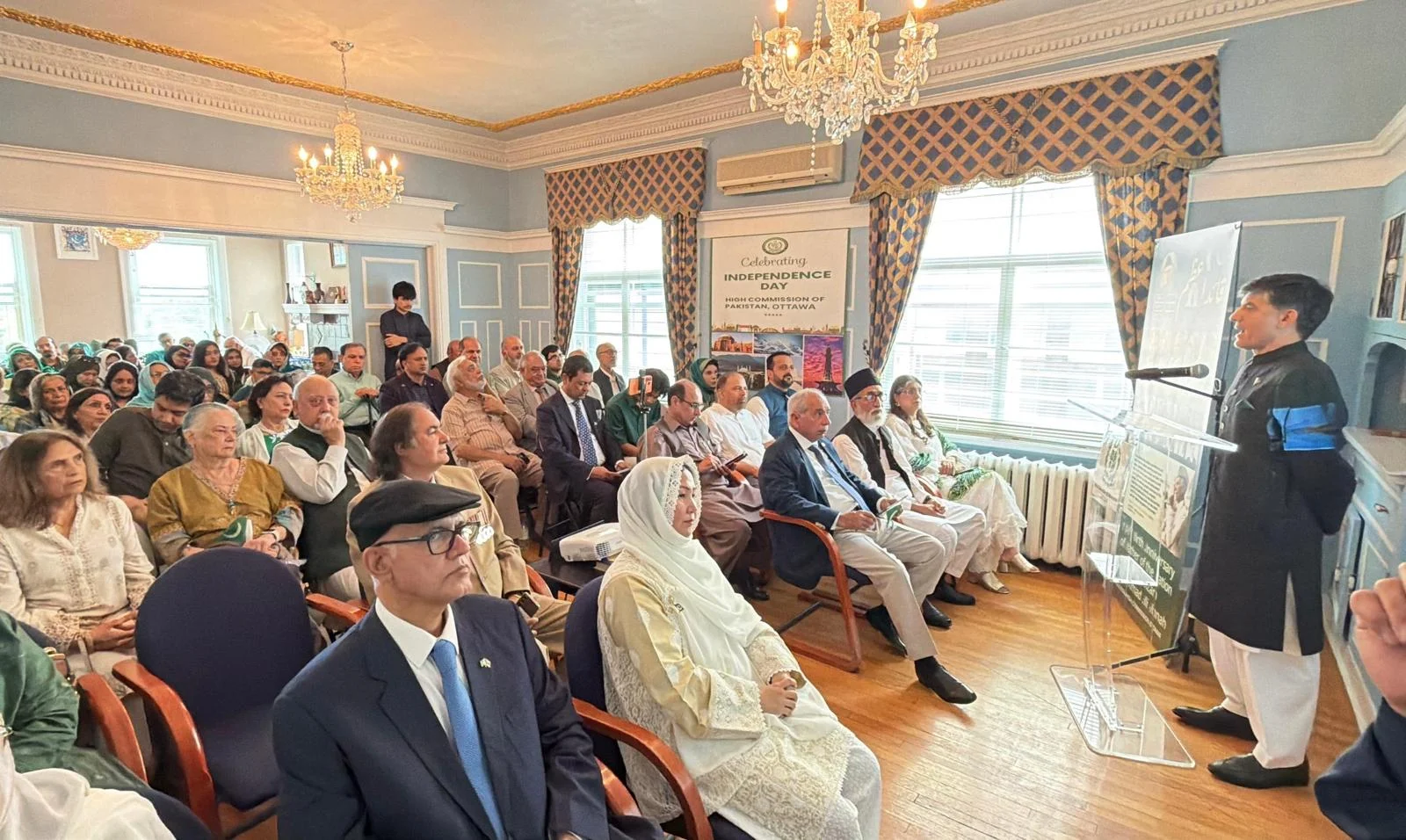 Pakistan 79th Independence Day celebration at Pakistan High Commission in Ottawa