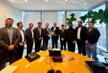 Punjab Minister Shafaa Hussain meets Canola Council of Canada President Chris Davison in Toronto