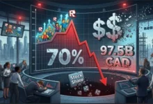Roblox gaming platform and falling stock market value