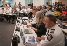 Montreal police chief Fady Dagher speaking about allegations of racial profiling and racism