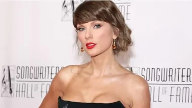 Taylor Swift and Donald Trump amid controversy over the use of her songs