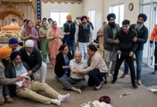 Police investigate an attack at a Sikh gurdwara in Edmonton where two people were injured