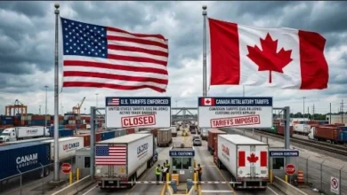 US Canada trade war and new American tariffs on Canadian products