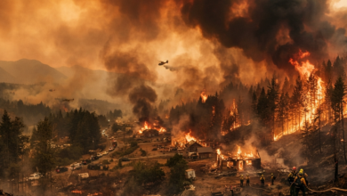 British Columbia Wildfires Destroy Hundreds of Homes