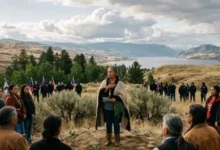Protest and public reaction following a reported white nationalist gathering on Indigenous land in British Columbia