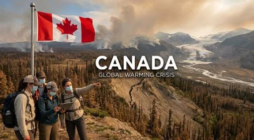 Canada faces a warmer future as climate change increases temperatures and wildfire risks