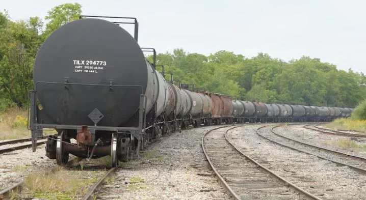 Historic Michigan Central Railway Locomotive Shops in St. Thomas, Ontario, Canada