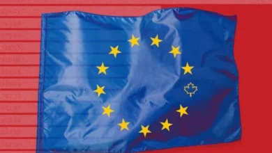 European Union flag representing the proposed deeper partnership between Canada and the European Union