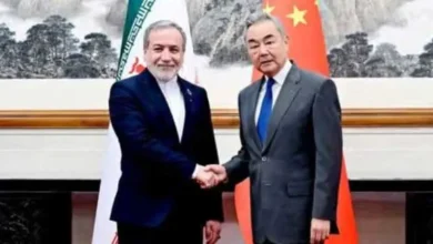 Iranian Foreign Minister Abbas Araghchi meets Chinese Foreign Minister Wang Yi in Beijing