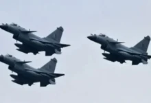 Pakistan fighter jet amid rising tensions over drone incursions from Afghanistan