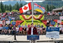 British Columbia Premier David Eby unveils new border signs rejecting the idea of Canada becoming the 51st state