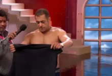 Salman Khan removes his shirt on Bigg Boss 20 while responding to social media trolls