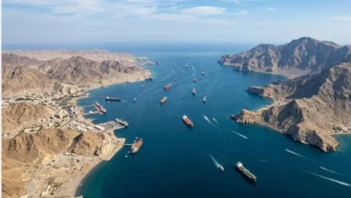 Strait of Hormuz where two Filipino sailors died aboard a Saudi-operated ship