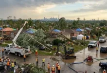 Toronto recovery efforts after severe storm and flooding in Southern Ontario