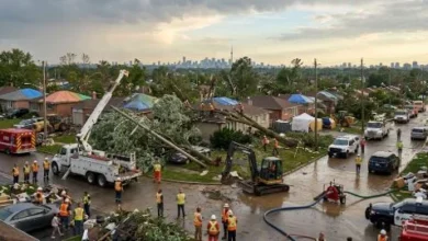 Toronto recovery efforts after severe storm and flooding in Southern Ontario