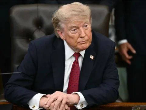US President Donald Trump amid tensions over Iran ceasefire and US midterm elections