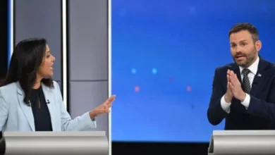 Québec Solidaire spokesperson Ruba Ghazal during the final Quebec election debate in September 2026