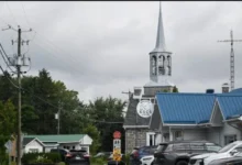 A street in Kahnawake as the Mohawk community maintains its traditional political and governance system.