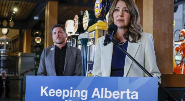 Alberta Premier Danielle Smith as the province extends the $100 fuel rebate application deadline and announces a temporary fuel tax suspension.