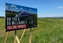 Proposed Alto high-speed rail project connecting Toronto and Quebec City, with construction costs estimated at up to $113 billion.