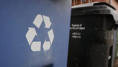 Calgary residents can recycle more items through the expanded blue cart recycling program, including foam packaging, aerosol cans and flexible plastics.