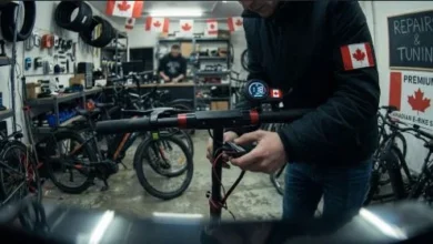 Electric bikes and electric scooters in Canada amid growing concerns about child safety and riding regulations.