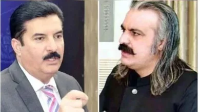 Faisal Karim Kundi criticizes Ali Amin Gandapur over his return from York Toll Plaza