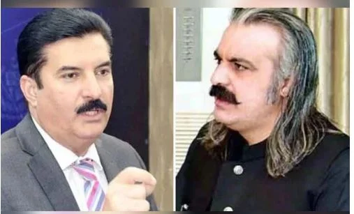 Faisal Karim Kundi criticizes Ali Amin Gandapur over his return from York Toll Plaza