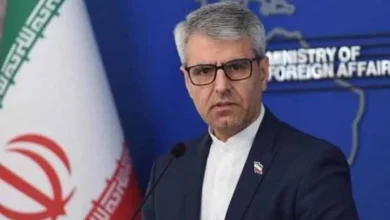 Iranian Foreign Ministry spokesperson Esmaeil Baghaei discussing Iran's diplomatic offer to help ease tensions between Saudi Arabia and Yemen.