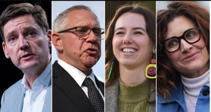 British Columbia provincial election candidates and political parties ahead of the October 24 snap election.