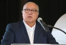 Stelco steel plant in Hamilton Ontario amid planned layoffs by US owner Cleveland-Cliffs