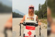 Canadian runner completing a cross-country journey to raise mental health awareness and funds for CAMH.