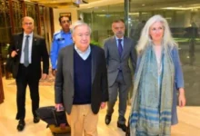 UN Secretary-General António Guterres arrives in Pakistan for meetings and official visits