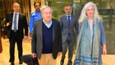 UN Secretary-General António Guterres arrives in Pakistan for meetings and official visits