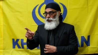 Khalistan activist Gurpatwant Singh Pannun amid reported security concerns ahead of the Edmonton referendum.