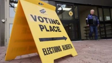 Alberta referendum coverage highlighting voter support for immigration proposals and opposition to constitutional reforms