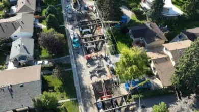 Calgary’s Bearspaw South Feeder Main water pipeline rupture, which prompted an independent investigation into the city’s water infrastructure and management.