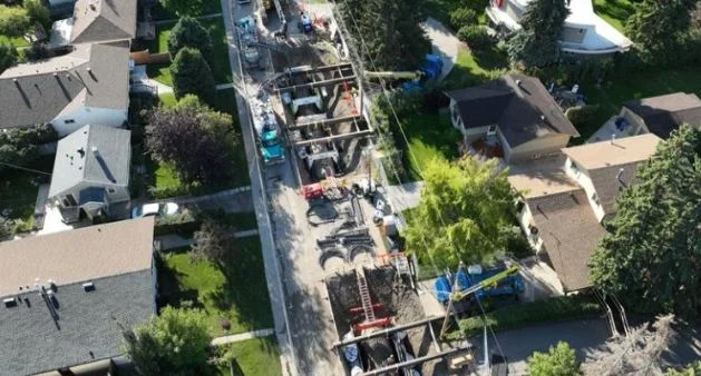 Calgary’s Bearspaw South Feeder Main water pipeline rupture, which prompted an independent investigation into the city’s water infrastructure and management.