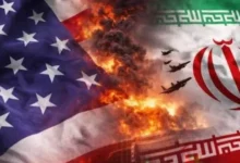 Image illustrating rising tensions and the possibility of a US-Israeli military operation against Iran