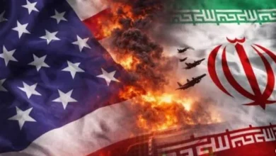 Image illustrating rising tensions and the possibility of a US-Israeli military operation against Iran